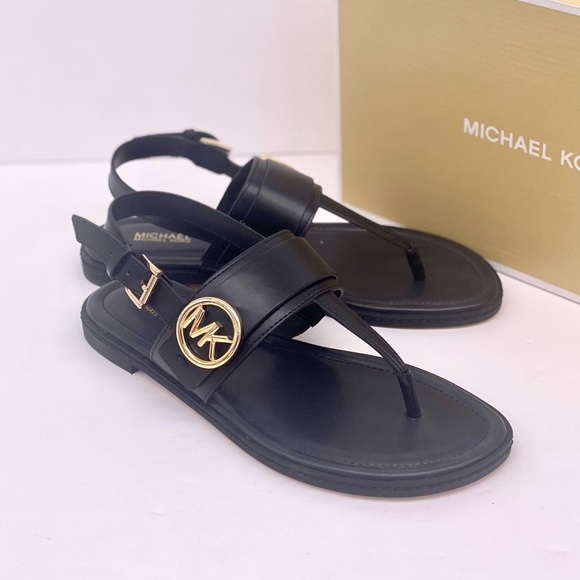 MICHAEL MICHAEL KORS Carmen Thong Sandal Black - Picture 1 of 11